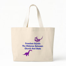 Separation of Church and State Canvas Bag