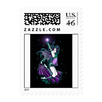 Sepheria Celestial Dancing Fairy Postage by mykajelina