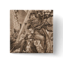 Sepia Angel Fairy Pins