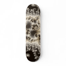 Sepia Brown Jellyfish Skateboard