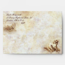 Sepia Fairies By Arthur Rackham Envelope