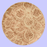 Sepia Floral Plate plates