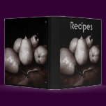 Sepia Pears Recipe Binder