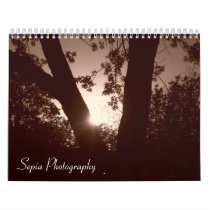 Sepia Photography Calendar