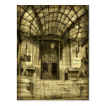 Sepia pic postcard