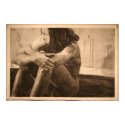 Sepia Portrait posters