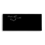 Sepia Toned Cobblestone Street Scene Envelope