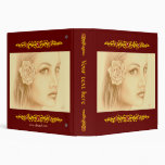 Sepia Woman Binders