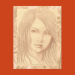 sepia, vintage, woman, lady, girl, head, face,