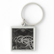 Seppo Llmarinen Ploughing the Field of Snakes Key Chain