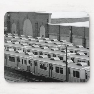 Septa Transit M-3 Market Frankford Blue Line Cars mousepad