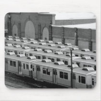 Septa Transit M-3 Market Frankford Blue Line Cars mousepads by stanrail Septa Transit M-3 Market Frankford Blue Line Cars mousepads