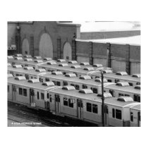 Septa Transit M-3 Market Frankford Blue Line Cars posters