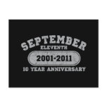 September 11 - 2011 Anniversary Postcard
