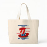 SEPTEMBER-11-ANNIVERSARY-UNCLE-SAM-HAT CANVAS BAGS