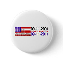 September 11 pinback buttons