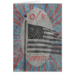 September 11 Remembrance Flag Card