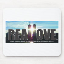 September 11 Twin Towers Real Love Mouse Pads