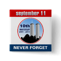 September 11th - 9/11 10th Anniversary WTC Pins