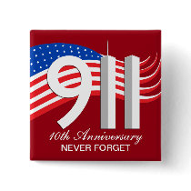 September 11th - 9/11 10th Anniversary WTC Pins