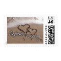 September Beach Destination Wedding - Customized postage by perfectpostage September Beach Destination Wedding - Customized postage