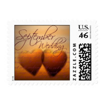 September Heart Wedding Stamps stamps