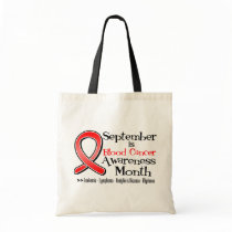 September is Blood Cancer Awareness Month bags