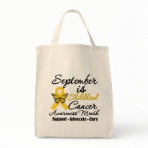 September is Childhood cancer Awareness Month v2 bags
