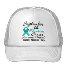 September is Ovarian Cancer Awareness Month Hats