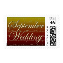 September Sunset Wedding Stamp by aslentz September Sunset Wedding Stamp