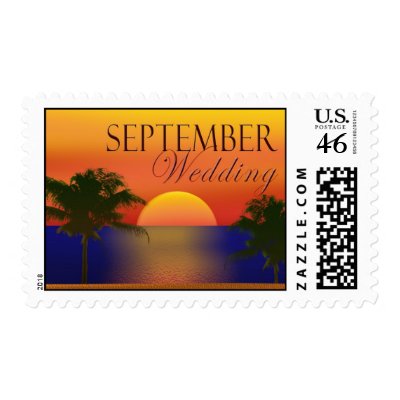 September tropical postage
