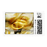 september wedding invitation postage