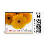 September Wedding Postage