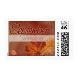 September Wedding Stamps