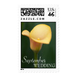 September Wedding Postage