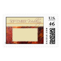 September Wedding postage