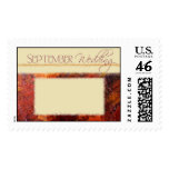 September Wedding Postage Stamps
