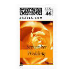September Wedding Postage