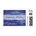 September Wedding Sapphire postage by TDSwhite September Wedding Sapphire postage