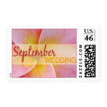 September Wedding stamps