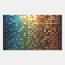 Sequins Rectangular Stickers