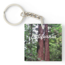 Sequoias Acrylic Key Chain