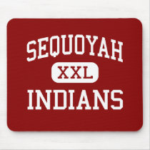 Sequoyah - Indians - High - Tahlequah Oklahoma mousepads by customteamsportswear Sequoyah - Indians - High - Tahlequah Oklahoma mousepads