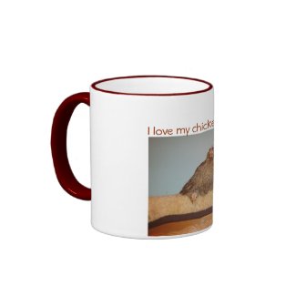 Serama chicken nuggets mug mug