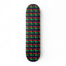 Serape Neon Barred skateboards by gopherus Serape Neon Barred skateboards