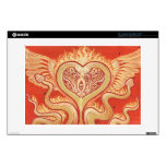 Seraphim (Winged Heart & Flaming Snakes) 13" Laptop Skin
