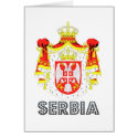 Serb Emblem cards