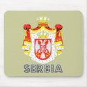 Serb Emblem mousepads
