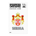 Serb Emblem postage