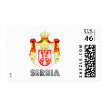 Serb Emblem Postage